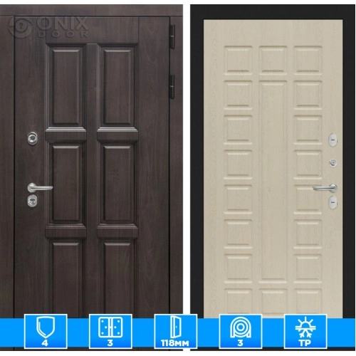 Входная дверь Лондон 04 - Беленый дуб