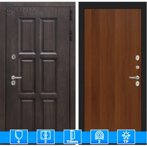 Входная дверь Лондон 05 - Итальянский орех