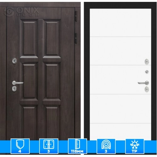 Входная дверь Лондон 13 - Белый софт