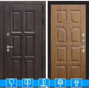 Входная дверь Лондон 17 - Золотой дуб