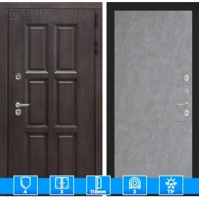 Входная дверь Лондон 21 - Бетон светлый