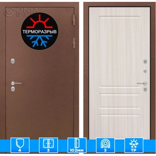 Входная дверь Термо Магнит 03 - Сандал белый