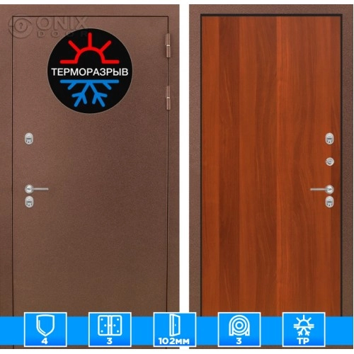 Входная дверь Термо Магнит 05 - Итальянский орех