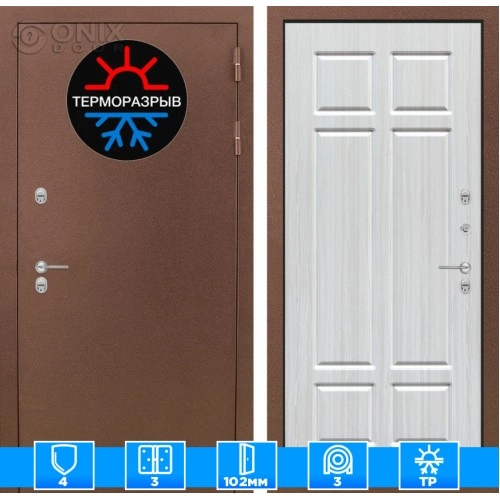 Входная дверь Термо Магнит 08 - Кристалл вуд