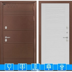 Входная дверь Термо Лайт 06 - Белое дерево