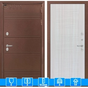 Входная дверь Термо Лайт 06 - Сандал белый