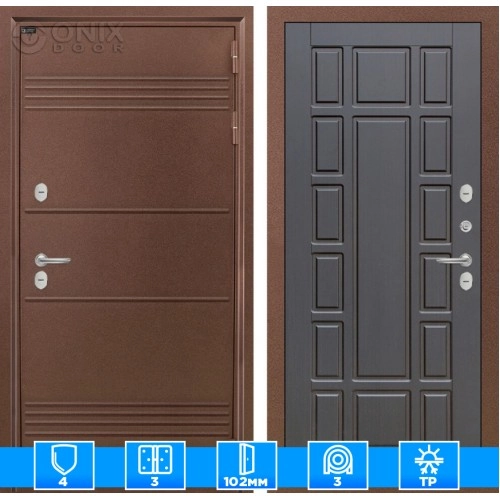 Входная дверь Термо Лайт 12 - Венге