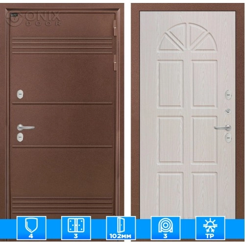 Входная дверь Термо Лайт 15 - Алмон 25