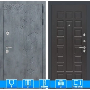 Входная дверь Бетон 04 - Венге