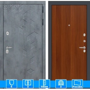 Входная дверь Бетон 05 - Итальянский орех