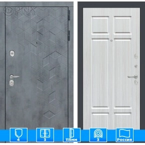 Входная дверь Бетон 08 - Кристалл вуд