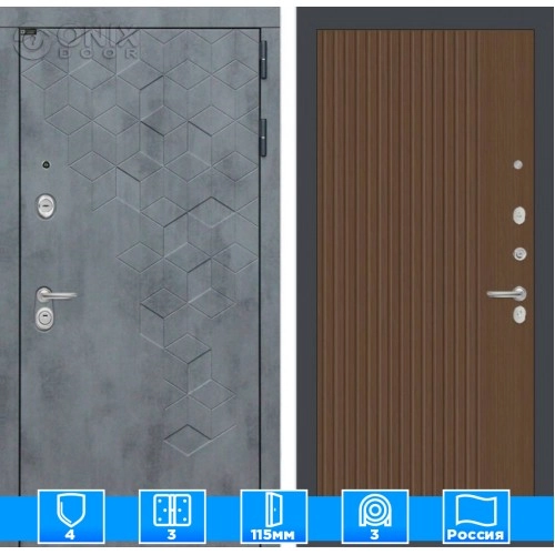 Входная дверь Бетон 29 - Дубкантритемный