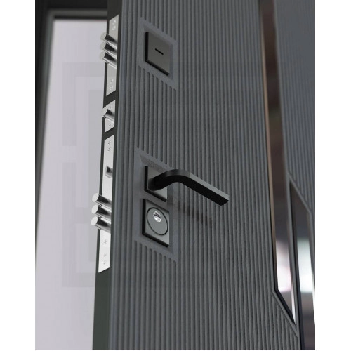 Входная дверь CARBON 27 - Эмаль RAL 9003