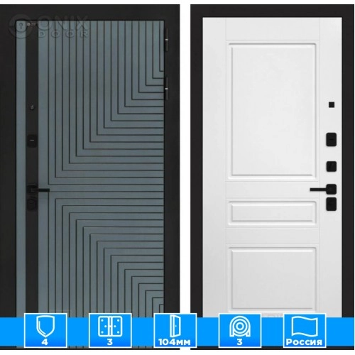 Входная дверь CREDOR 03 - Белый софт