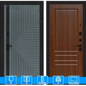 Входная дверь CREDOR 03 - Орех бренди