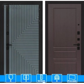 Входная дверь CREDOR 03 - Орех премиум