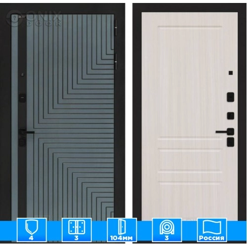 Входная дверь CREDOR 03 - Сандал белый