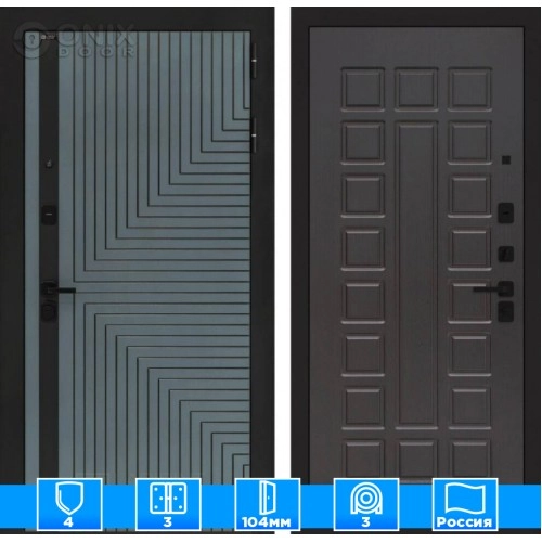 Входная дверь CREDOR 04 - Венге