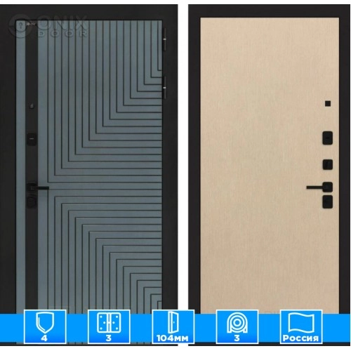 Входная дверь CREDOR 05 - Венге светлый