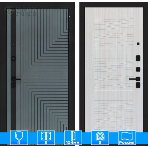 Входная дверь CREDOR 06 - Сандал белый