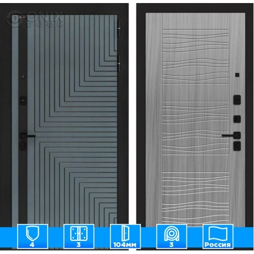 Входная дверь CREDOR 06 - Сандал серый