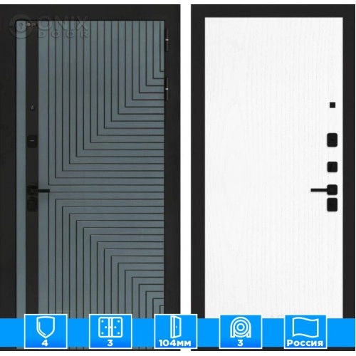 Входная дверь CREDOR 07 - Белое дерево