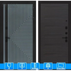 Входная дверь CREDOR 14 - Эковенге горизонтальный