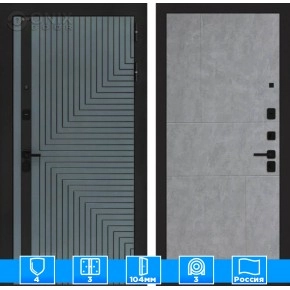 Входная дверь CREDOR 21 - Бетон светлый