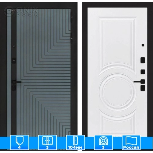 Входная дверь CREDOR 23 - Белый софт