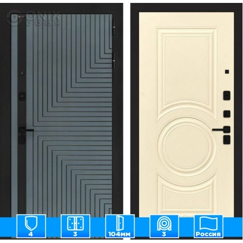 Входная дверь CREDOR 23 - Шампань софт