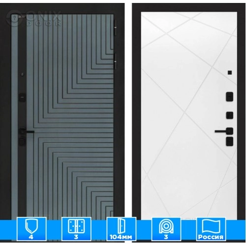 Входная дверь CREDOR 24 - Белый софт