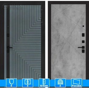 Входная дверь CREDOR 24 - Бетон светлый