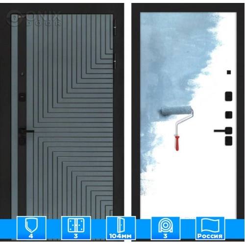 Входная дверь CREDOR 28 - Грунт под покраску