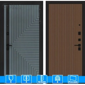 Входная дверь CREDOR 29 - Дуб кантри темный