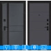 Входная дверь EVOLAB 13 - Графит софт