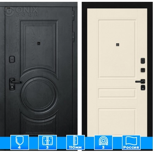 Входная дверь GRAND 03 - Крем софт