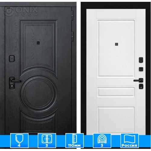 Входная дверь GRAND 03 - Белый софт