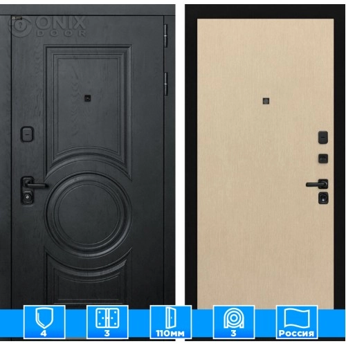 Входная дверь GRAND 05 - Венге светлый