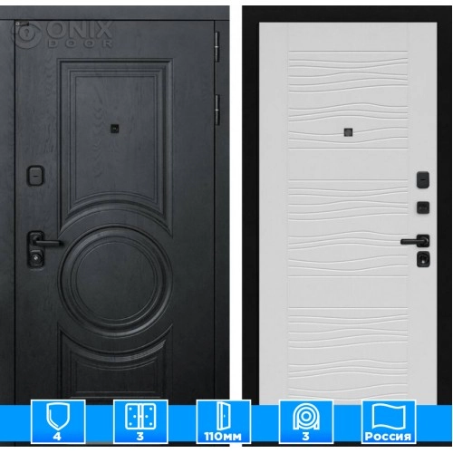 Входная дверь GRAND 06 - Белое дерево