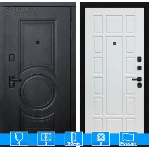 Входная дверь GRAND 12 - Белое дерево