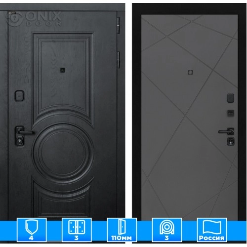 Входная дверь GRAND 24 - Графит софт