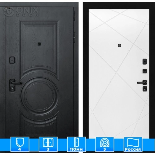 Входная дверь GRAND 24 - Белый софт