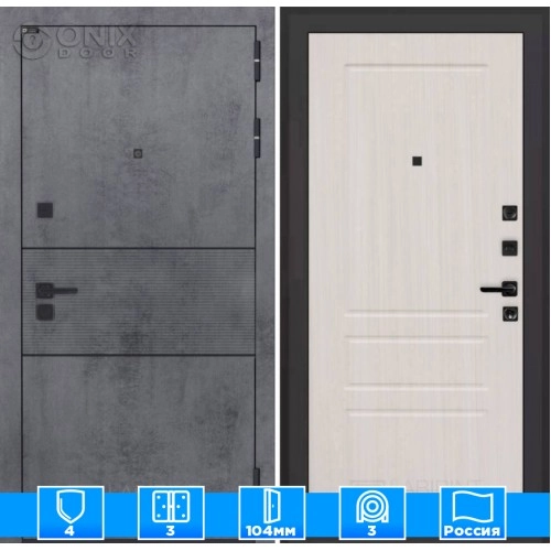 Входная дверь INFINITY 03 - Сандал белый