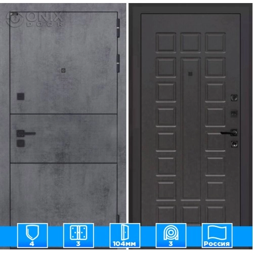 Входная дверь INFINITY 04 - Венге