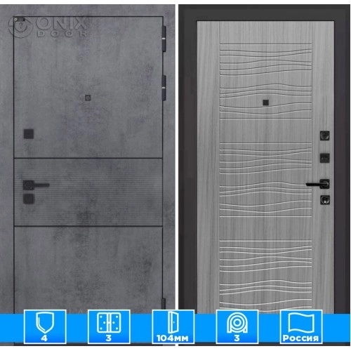 Входная дверь INFINITY 06 - Сандал серый