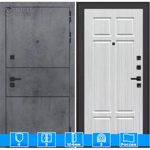 Входная дверь INFINITY 08 - Sim белый