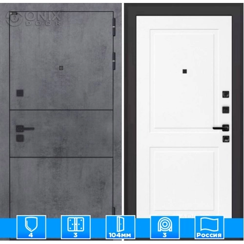 Входная дверь INFINITY 11 - Белый софт