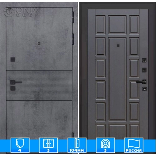 Входная дверь INFINITY 12 - Венге