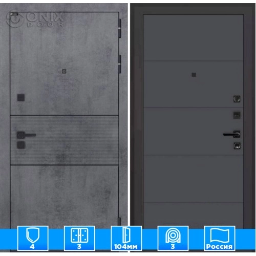 Входная дверь INFINITY 13 - Графит софт