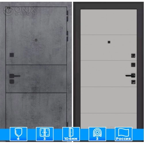 Входная дверь INFINITY 13 - Грей софт